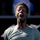 Gaël Monfils jouera les 8es de finale de l'Open d'Australie KEYSTONE/AP/Manish Swarup